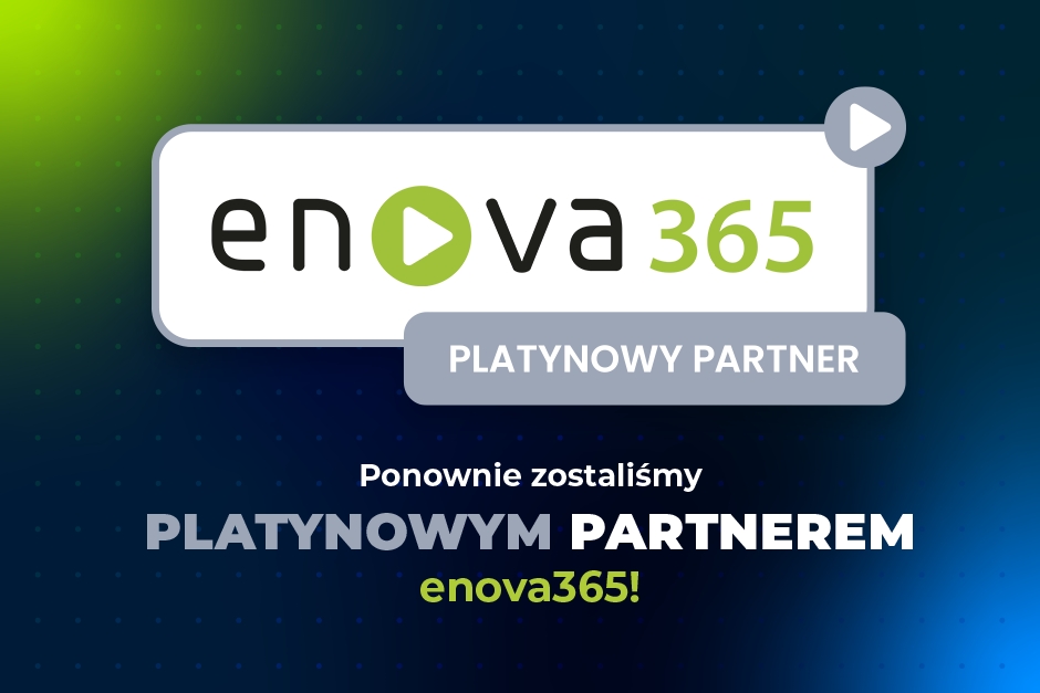 Po raz kolejny otrzymaliśmy status Platynowego Partnera enova365