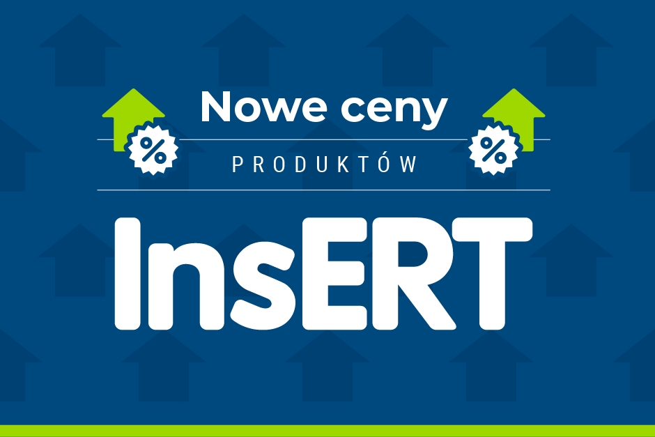 Nowe ceny produktów InsERT!