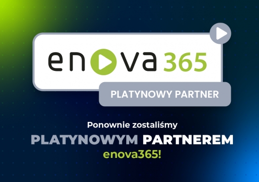 Po raz kolejny otrzymaliśmy status Platynowego Partnera enova365