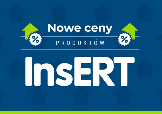 Nowe ceny produktów InsERT!